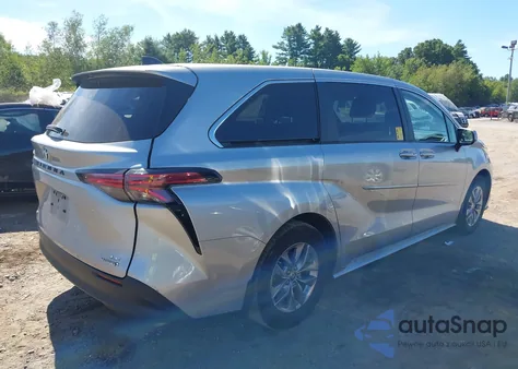 2022 Toyota Sienna Le из США, поврежденный, VIN 5TDKSKFC2NS068787